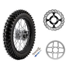 90/100-16 Rear Wheel Assembly w/ Bearing Sprocket Disc for Dirt Bike 125-250cc