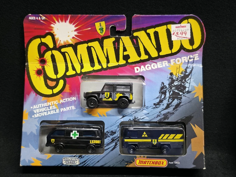 Matchbox Commando Dagger Force 3-Pack Lot - Image 2 of 4