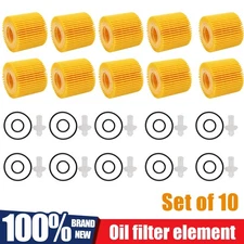 10pcs Oil Filter For Toyota Corolla Prius Prius V C-HR Scion xD 1.8L 04152-YZZA6