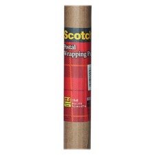 Scotch Postal Wrapping Paper - 30" Width X 15 Ft Length - 60 Lb Paper Weight -