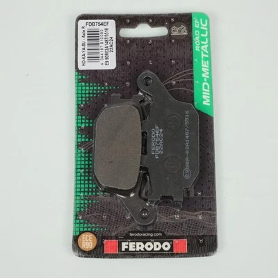 Plaquette de frein Ferodo pour Moto Kawasaki 900 Z RS 2018 à 2023 AR Neuf - Photo 1/2