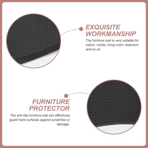  Sofa Anti Slip Pad Recliner Mats Rubber Furniture Feet Pads Non Skid - Zdjęcie 11 z 12