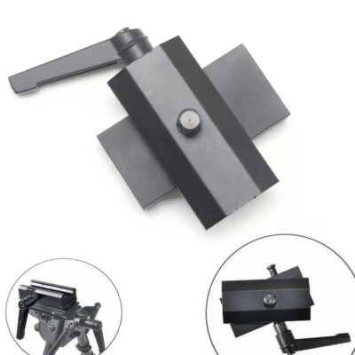 Rotating QD Bipod Adapter Quick Detach Bipod Mount Fit Picatinny for Harris Bipo