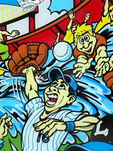 Vintage Baseball Electronic Laser Game Back Glass From Lazer Tron The Wave - Picture 2 of 2