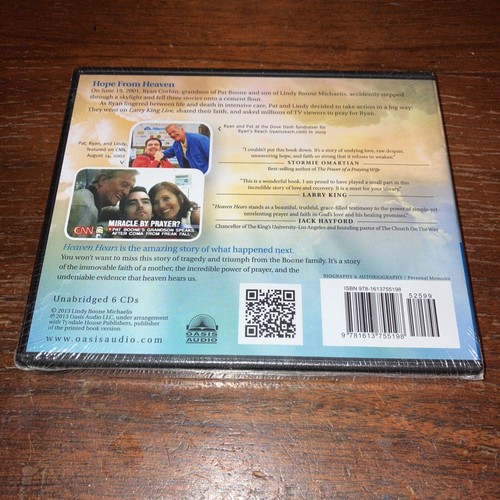 Heaven Hears : The True Story of What Happened When Pat Boone - New Sealed Audio - Foto 5 di 8