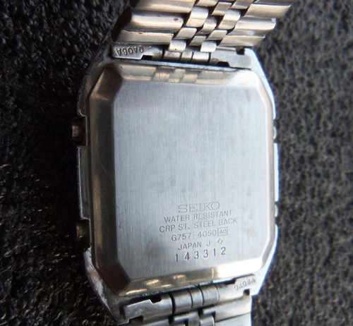 Vintage Seiko G757 4050 / Agent 007 James Bond " Octopussy " Wristwatch - Picture 2 of 6