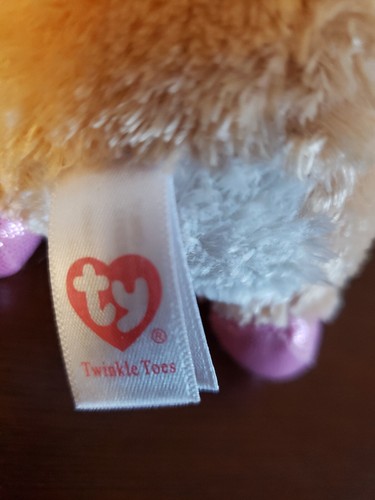 Ty Beanie Babies CONEJITO CONEJO PUNTERAS CENTELLEANTES 8" de peluche animal de peluche - Imagen 5 de 5