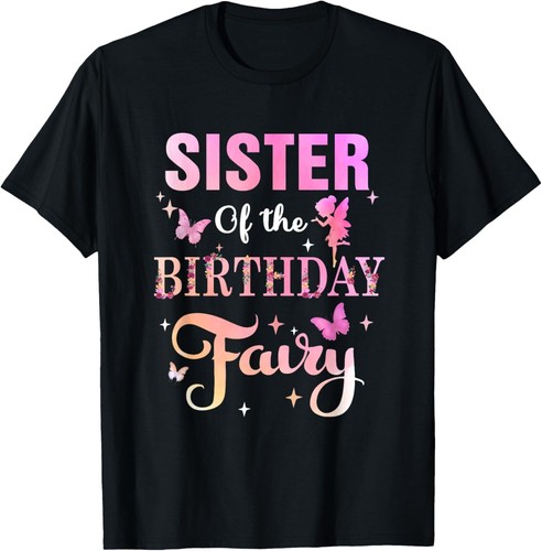 Schwester der Geburtstag Fee Prinzessin Mädchen Party Deko T-Shirt Hoodie