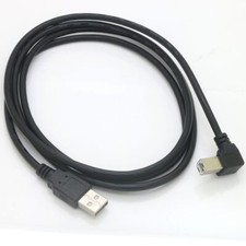 USB 2.0 Printer Cable 59" Right Angle USB A Male to B Male 4.9 Feet