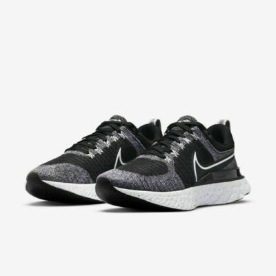 NEW Nike React Infinity Run Flyknit 2 Men's Multi Size White/Black CT2357-101 