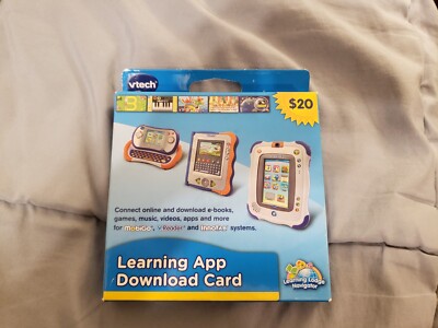 VTech Learning App Download Card 3-9 Years 80-201501 Innotab MobiGo VReader NIB!