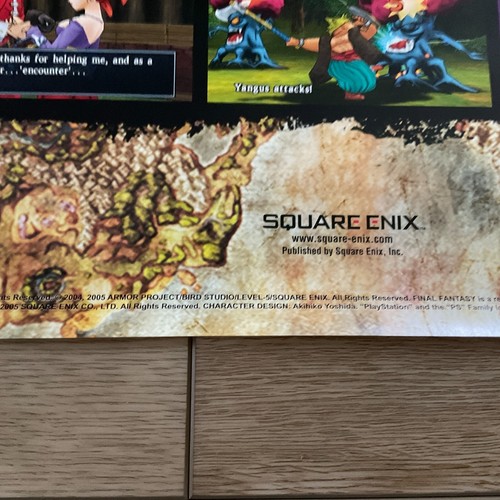 Dragon Quest VIII Official Video Game Promo Poster 22"x28" PS2 Square Enix 2004 - Picture 3 of 7