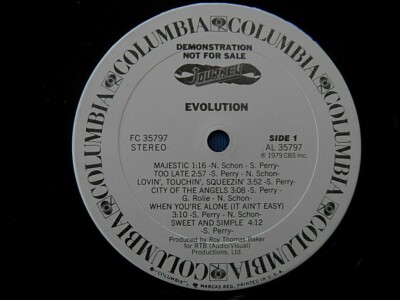 Journey - Evolution RARE Demonstration Promo White Labels - USA ...