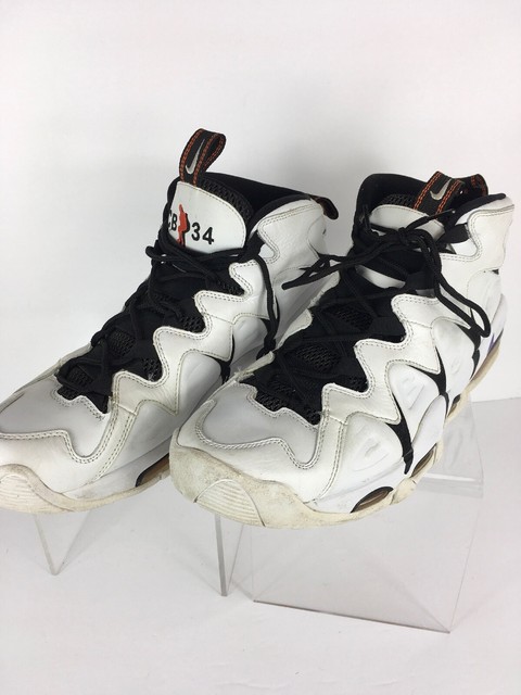 NIKE Air Max CB34 Charles Barkley 414243-100 Sz 12 Pre Owned No Box Purple/White | eBay