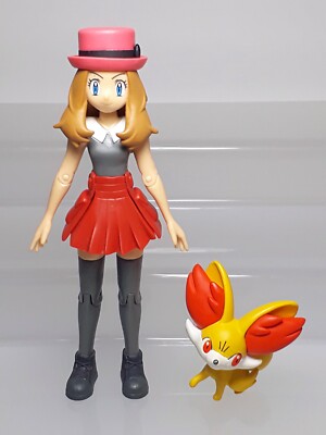 Serena Fennekin Pokemon Figure Takara Tomy Moncolle Monster