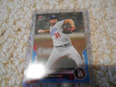 Topps 2021 Max Scherzer Los Angeles Dodgers OS 14 Blue Parallel 42 of 49