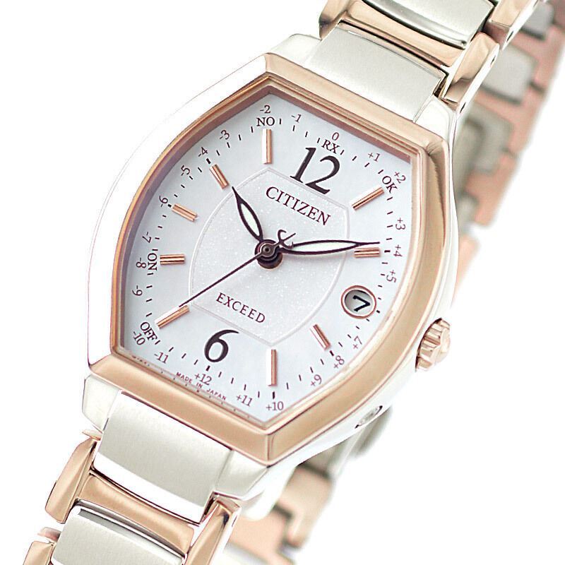 CITIZEN Exceed Titania Line Happy Flight Serie ES9342-50W Damenuhr Neu