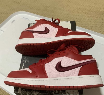 jordan 1 red quilt