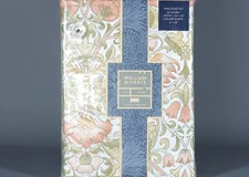 WILLIAM MORRIS AT HOME LODDEN CORAL 200 TC 100% Cotton Percale KING Duvet Set