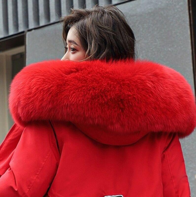 Korean Winter Warm Purple Fur Cuffs Collar Coat SD01557