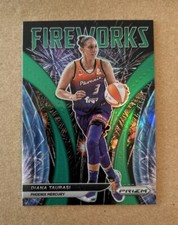 2022 Panini Prizm WNBA Green Fireworks #1 Diana Taurasi Basketball Card