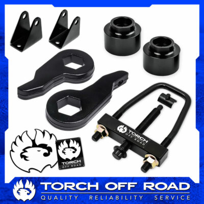 3'' Front 3'' Rear Lift Kit For 2003-2010 Hummer H2 4X4 4WD Shock Extenders + Tool