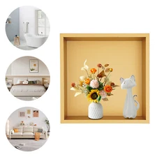 Gold Bathroom Shelf Organizer Stainless Steel Recessed Shower Storage Shelf 13in