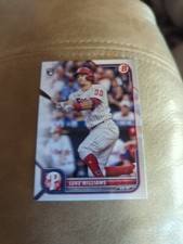 2022 Bowman #11 Luke Williams RC Philadelphia Phillies