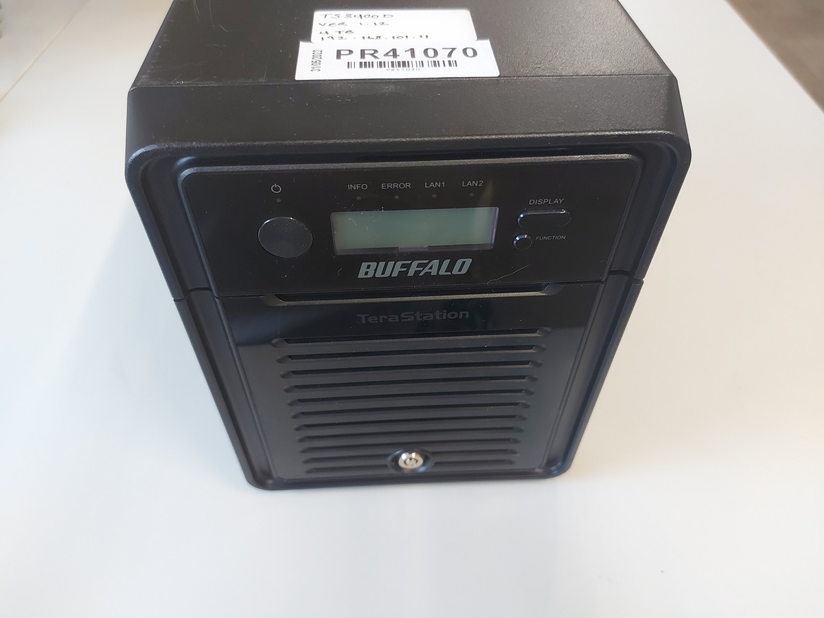 Buffalo TeraStation TS3400D 4TB 4-Bay Desktop NAS Buffalo TeraStation TS3400D 4TB 4-Bay Desktop NAS