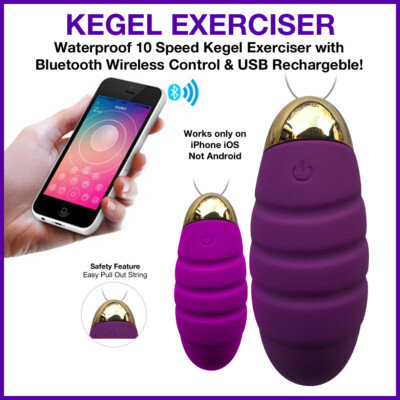 10 Speeds Wireless Remote Control Vibrator Egg Bullet Silent Massager Adult  Toy