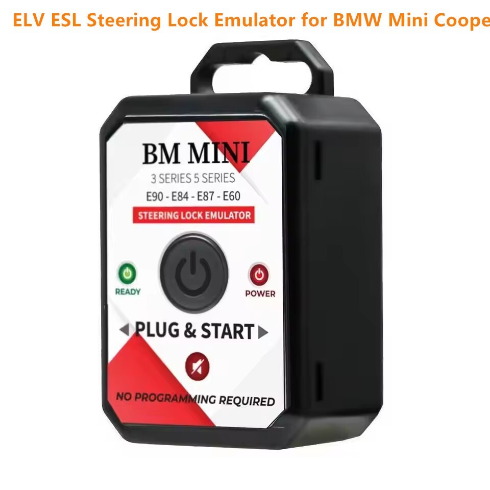 ステアリングロック エミュレータ BMW MINI E90 E91 ESL BMW/MINI ステアリングロック エミュレータ E60/E87/E84/E90/R55
