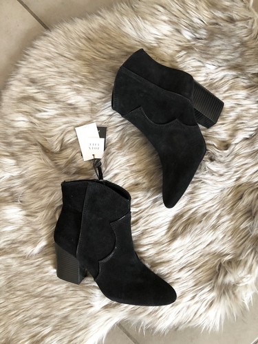 zara black suede boots