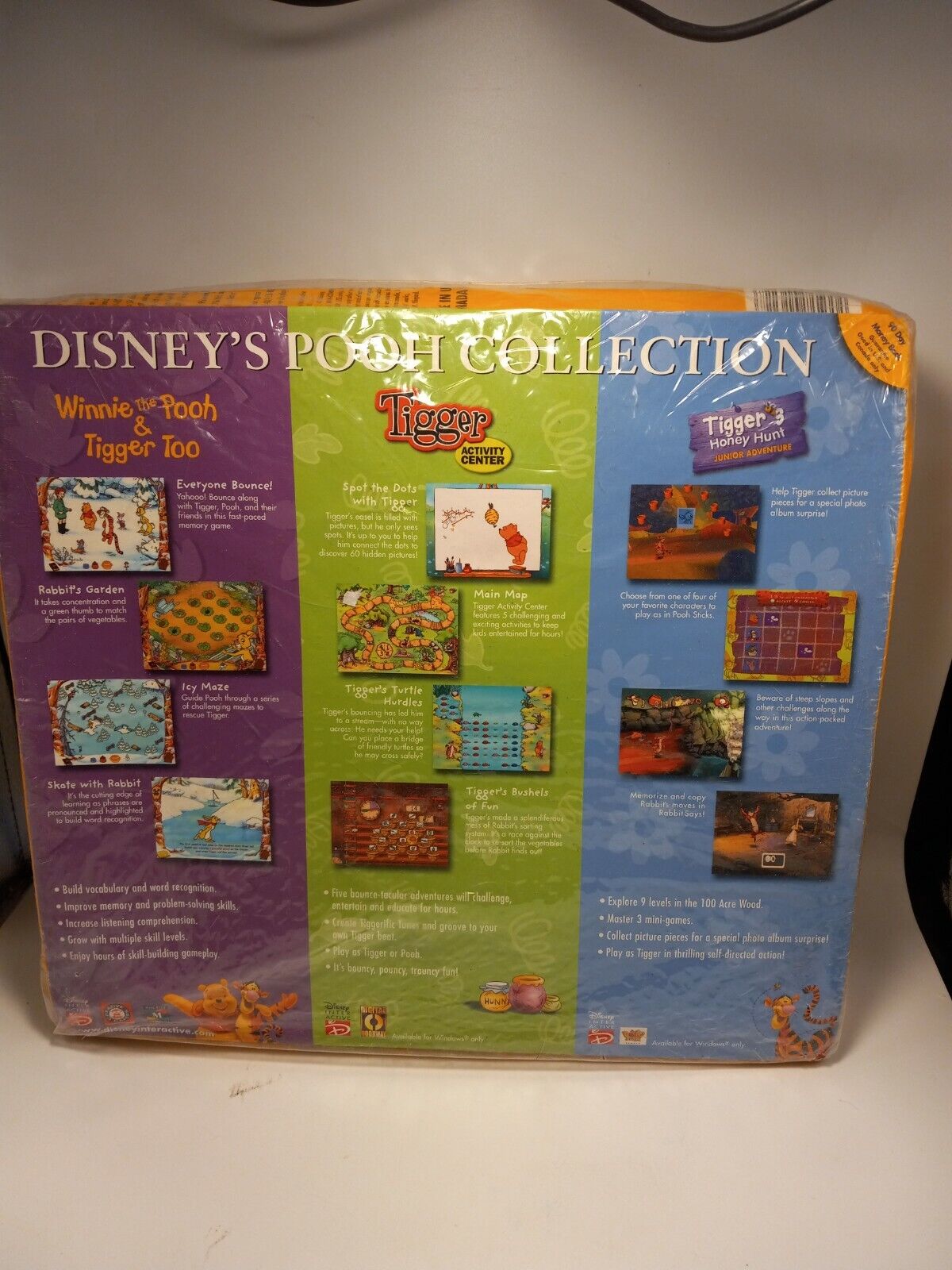 Disney Classic Action Collection of 3 PC Computer Video Games; CD ROM