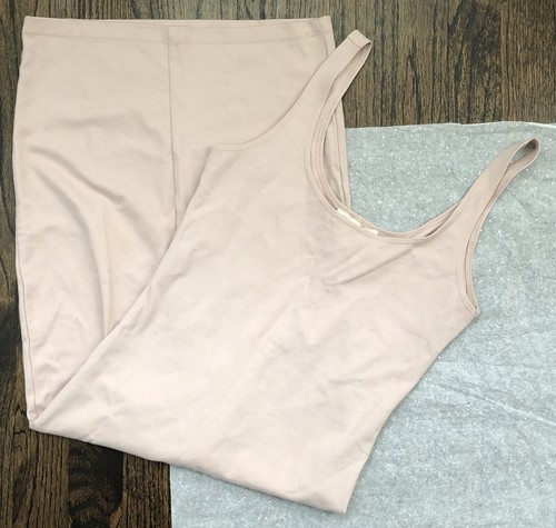 Forever 21 Youth Sheath Bodycon Stretch Dress Blush Pink midi Small S - Picture 5 of 6