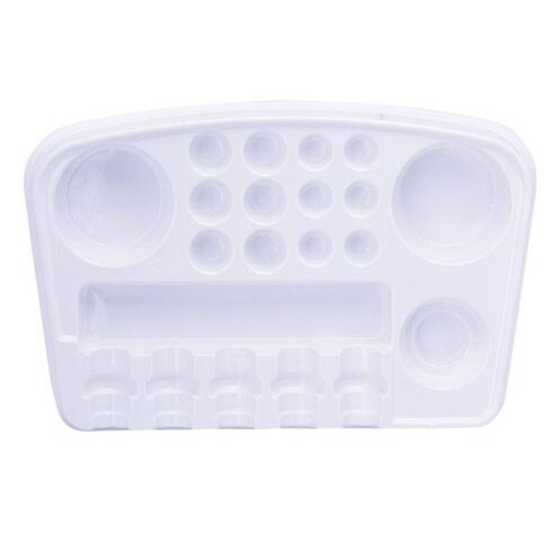 Royun Disposable Plastic Permanent Makeup Tattoo Work Plate Ink Cup Needles Tip