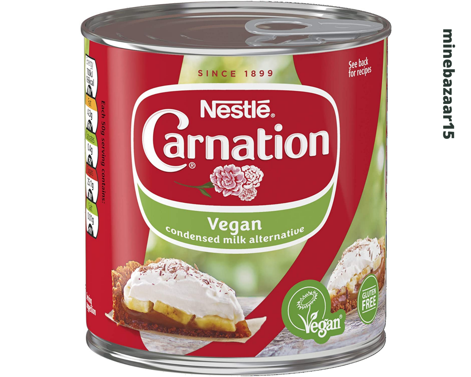 Nestle Food Company Carnation Vegan Condensed Milk Alternative, 370 g