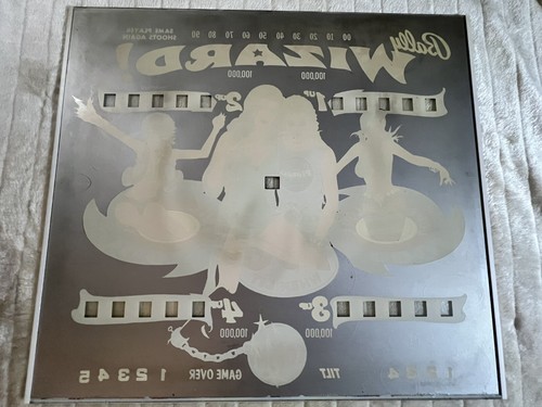 Bally Wizard Pinball Backglass + Bally Captain Fantastic Backglass Original - Bild 8 von 24