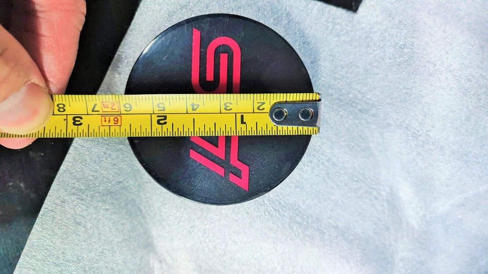 JDM Subaru RA-R Spec-C STI Wheel Caps x4 ST28811ST000 Legacy Forester GD GR SG9 - Image 3 of 4