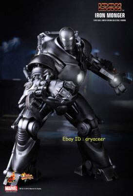 Hot Toys MMS164 Iron Man Iron Monger 1/6 Action Figure Model In