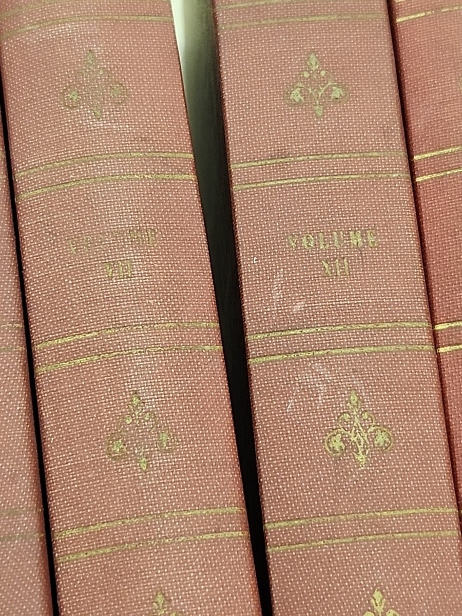 9 Volumes Vintage American International Encyclopedia Set