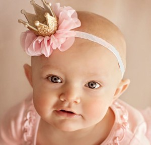 baby princess headband