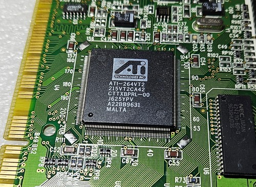 ATI Mach64 SGS VT-A4 ATI-264VT2 2 MB VGA Card - PCI Slot - Picture 3 of 5