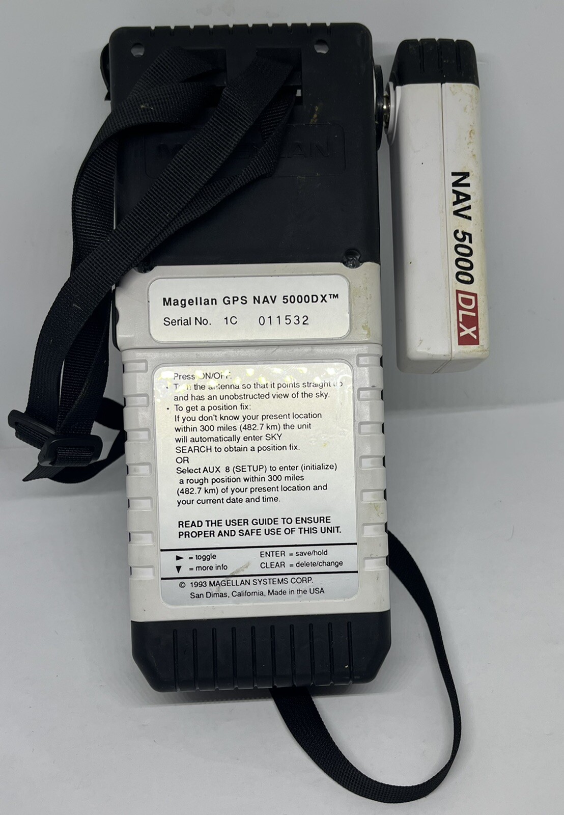 Magellan GPS NAV 5000 DLX Marine Navigation Handheld 5000DX eBay