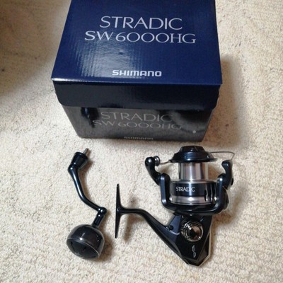 New Shimano 20 STRADIC SW 6000HG Spinning Reel | eBay