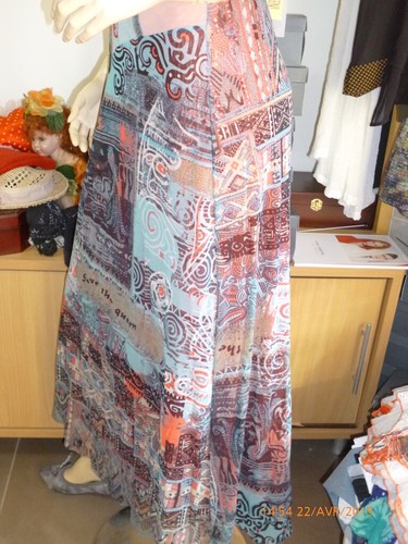 SAVE THE QUEEN : robe longue cocktail mod. "ARABESQUE » prix bout. 589€ (-60%) - Picture 7 of 12