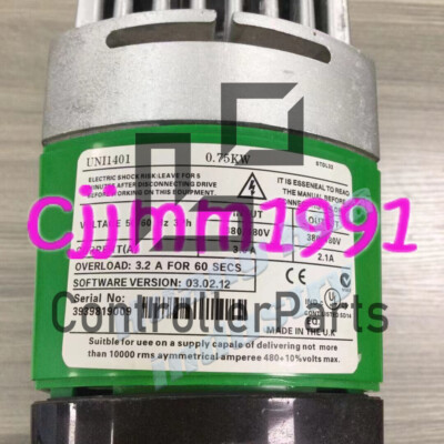 USED 1PCS Control Techniques Unidrive UNI1401 AC Drive 0.75KW