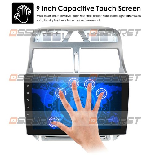 Radio Coche Android 10.0 GPS Navi Peugeot 307 307CC 307SW 2006-2013 WIFI 2+32G - Imagen 6 de 12