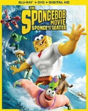 The Spongebob Movie Sponge Out Of Water Bluray DVD Digital HD Ultraviolet D