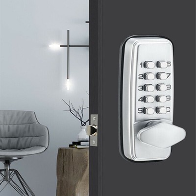 Waterproof Mechanical Digital Door Lock Keypad Keyless Number Lock Zinc-Alloy