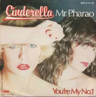 Cinderella Mr. Pharao Vinyl Single 7inch NEAR MINT WEA